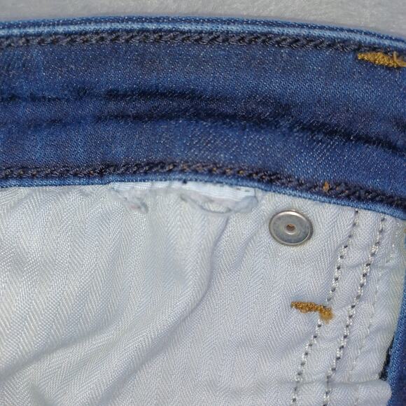 Abercrombie & Fitch Jeans Women's W26/2 Blue Simone High Rise Super Skinny Dark - Picture 5 of 11